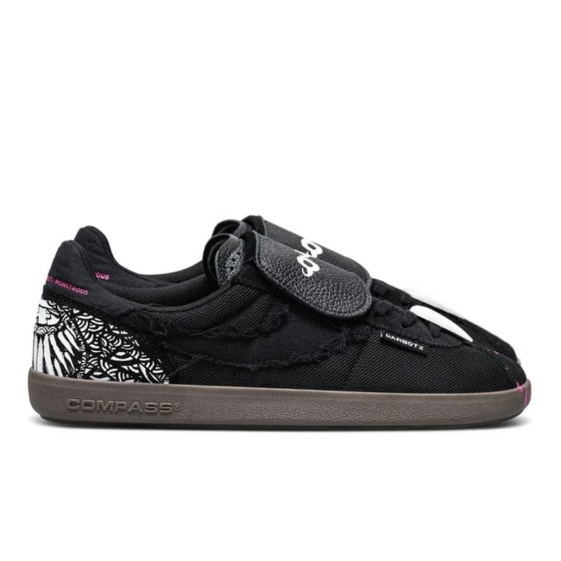 [ORIGINAL]Sepatu Compass x Darbotz Tribune (Black White Edition)