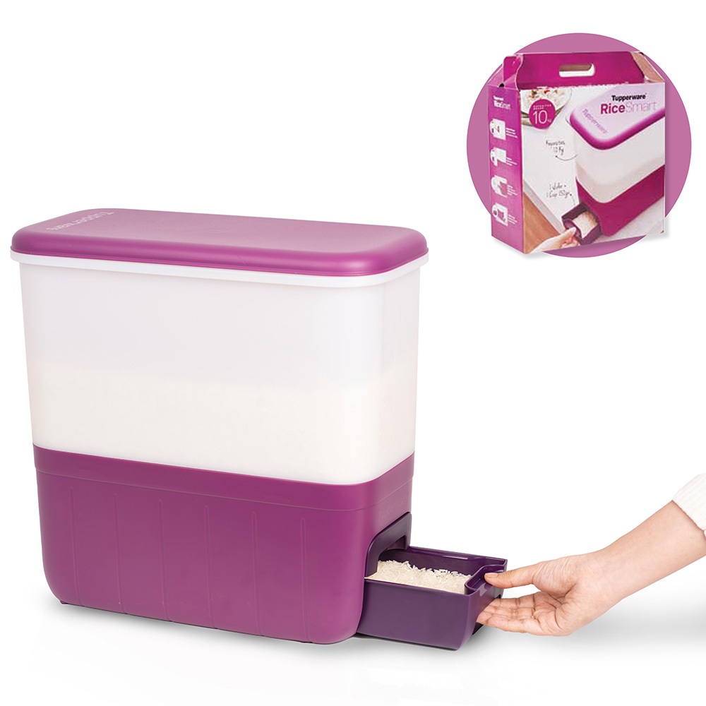 rice smart 10kg PROMO tempat beras ORI Tupperware
