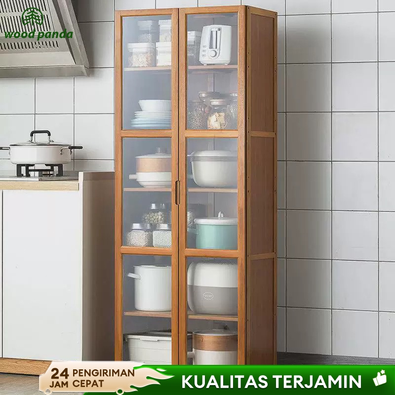 Lemari dapur Rak Dapur Rak Oven Microwave Rak dapur ikea Lemari kabinet dapur Rak Dapur Serbaguna Ca