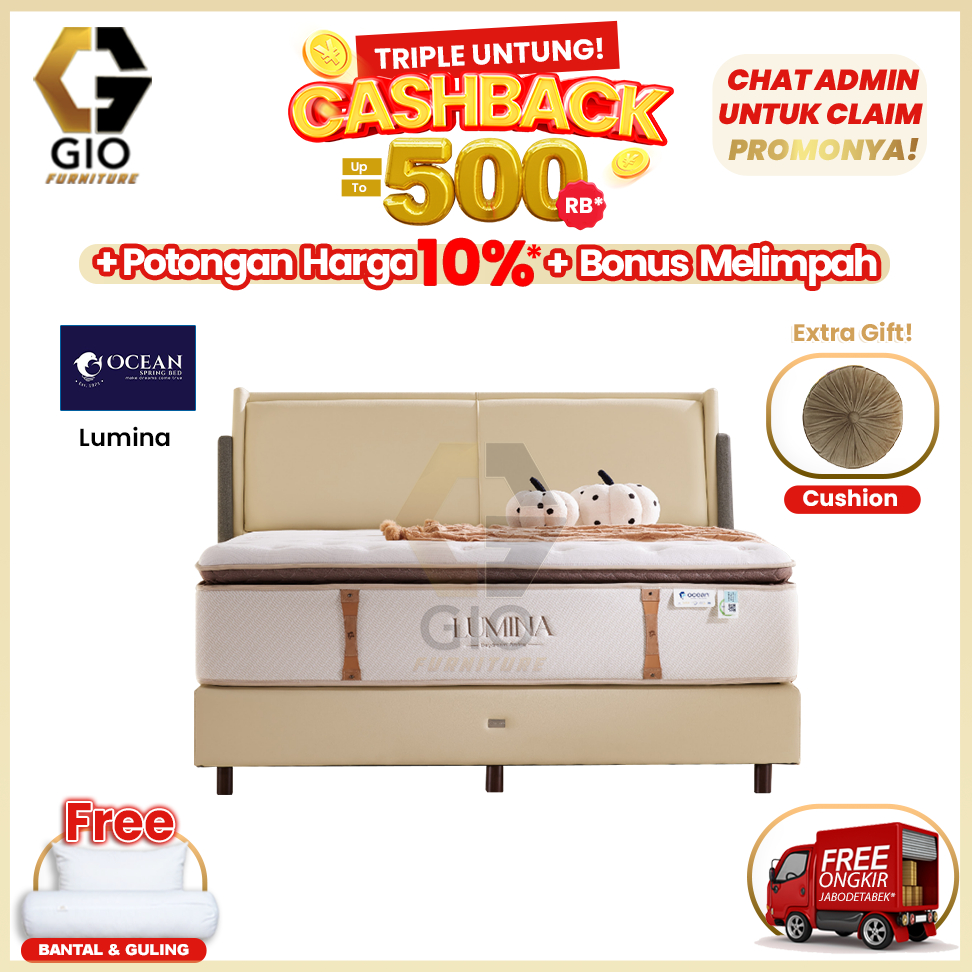 Kasur Ocean Lumina / Ocean Springbed Lumina (Fullset)