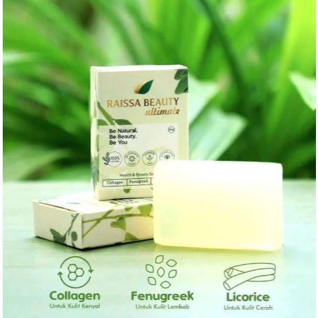 RAISSA BEAUTY ULTIMATE Sabun Wajah Kolagen Halal