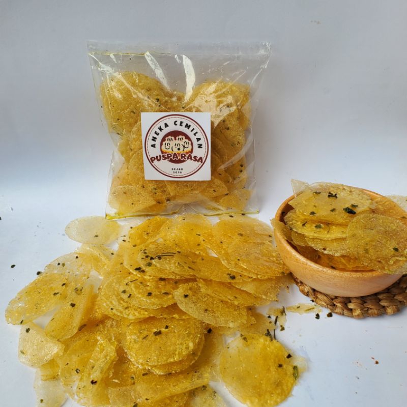 

Puspa Rasa Keripik kaca Original Daun jeruk 100gr