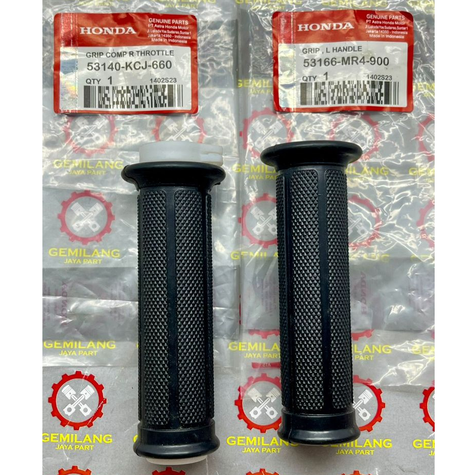 Grip HandFat + Pipa Gas Honda Tiger Lama Old Tiger Revo Megapro Original Honda