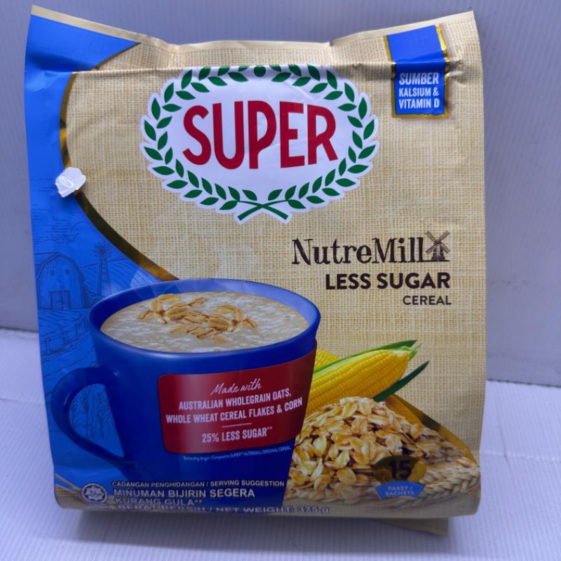 

Super Nutremill Less Sugar Cereal