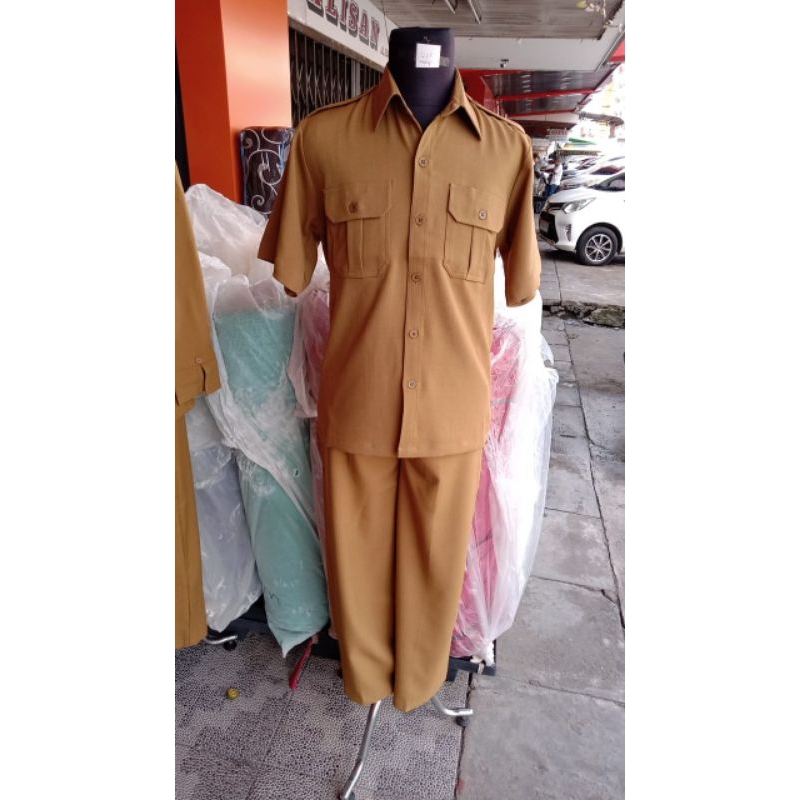 Seragam PNS Pemda Pria / Baju Pdh Pegawai Negeri / Seragam Asn / Baju Guru Pns Pemda / Baju Dinas