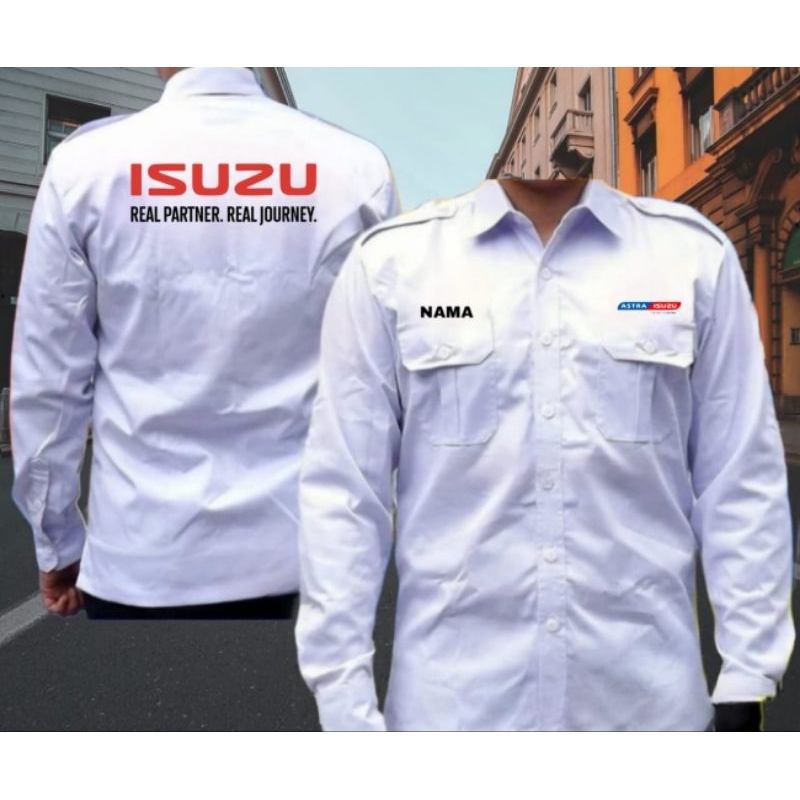 kemeja Isuzu baju Isuzu seragam Isuzu kemeja kerja Isuzu baju kerja Isuzu seragam kerja Isuzu Pdh ke