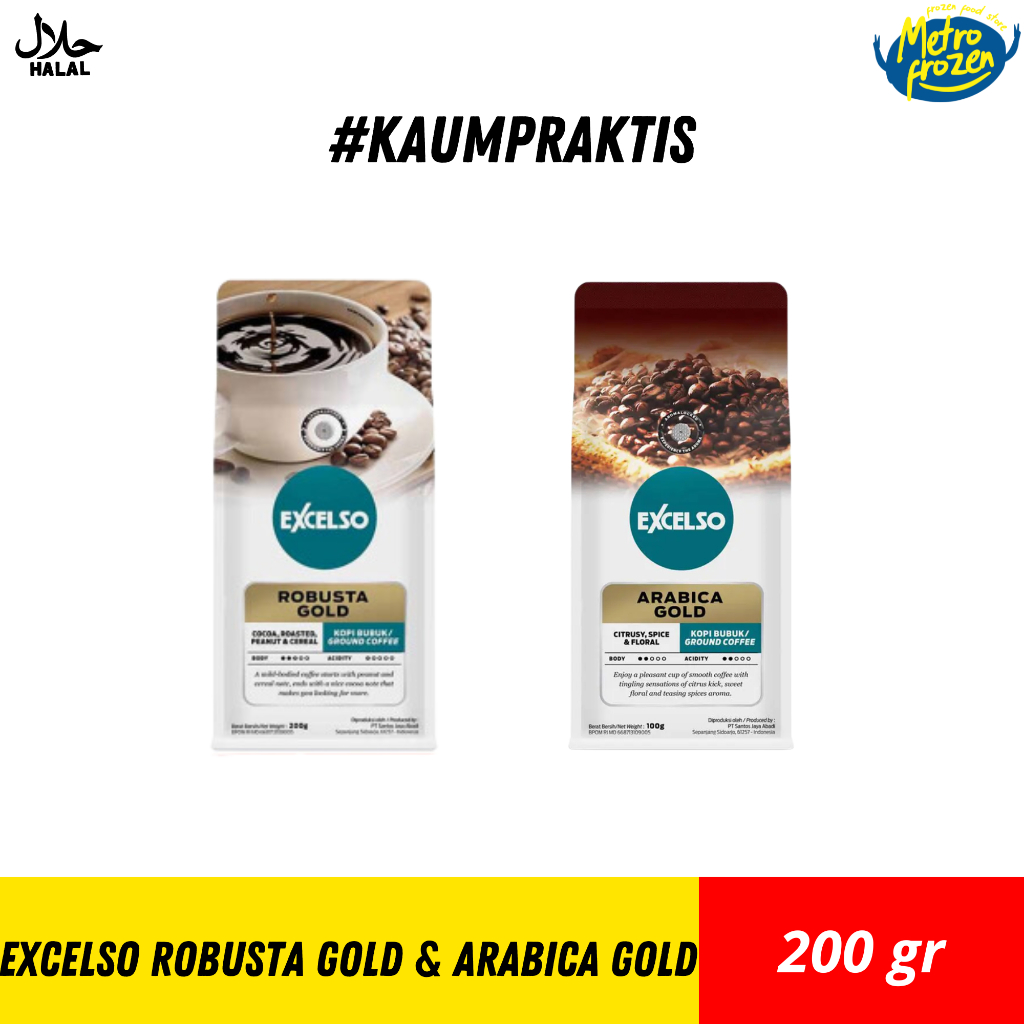 

EXCELSO Arabian & Robusta Gold 200gr