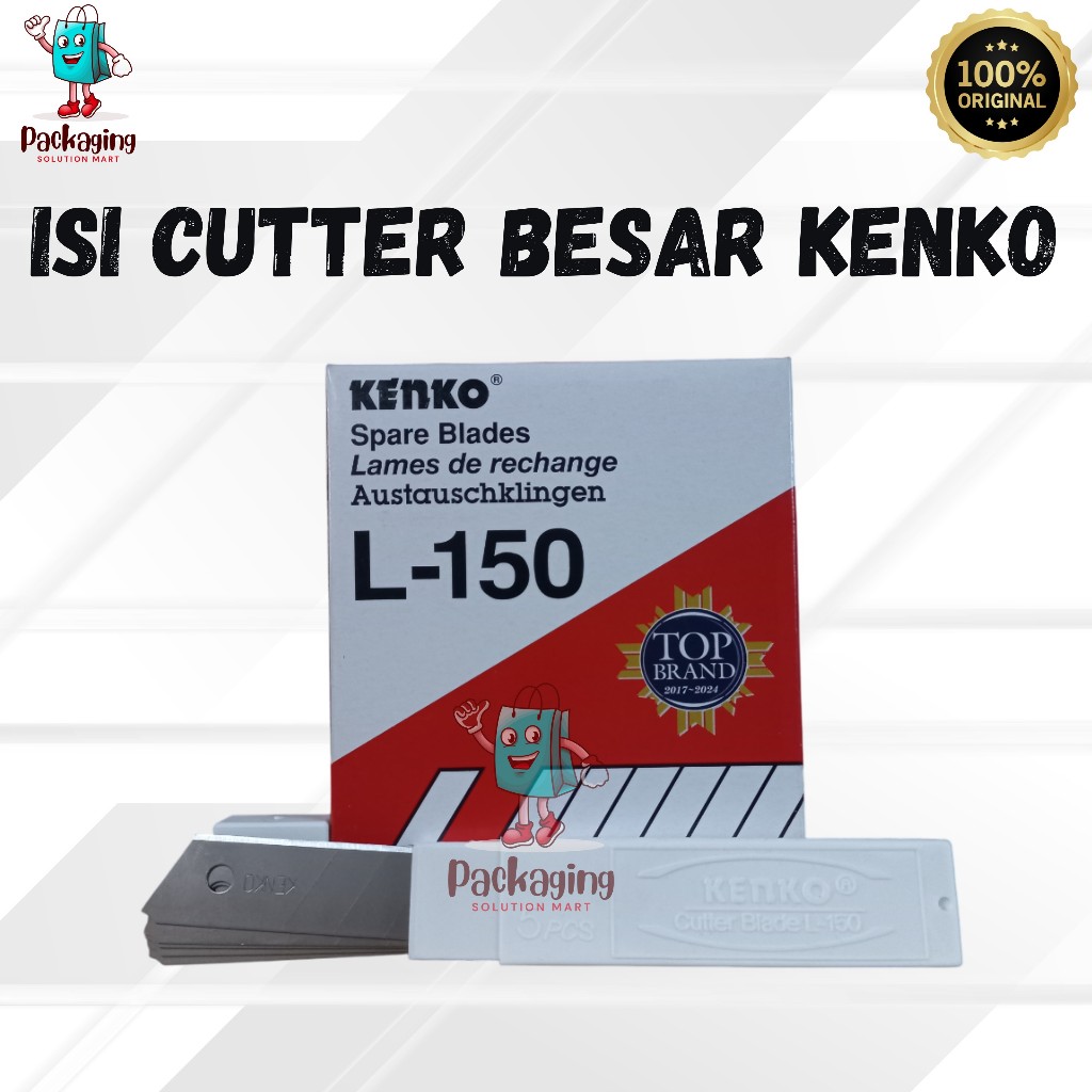 

Isi Cutter Kenko L-150 Tajam, Tahan Lama, dan Andal untuk Segala Kebutuhan Harga 1 Tube