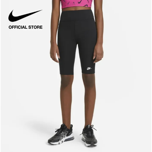 Celana Pendek Anak Perempuan Sportswear High-Rise Bike DA1243 Size S
