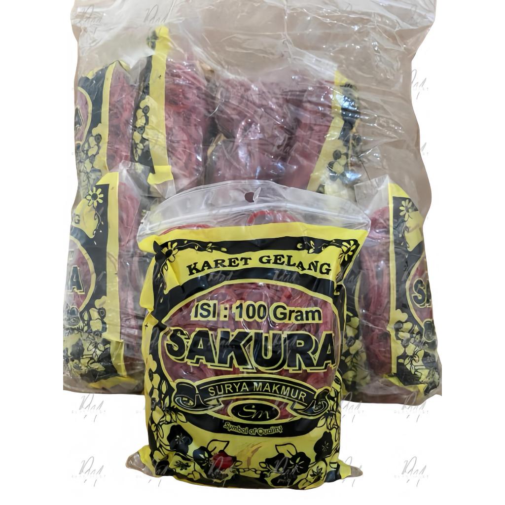 Karet Gelang Sakura 100gram