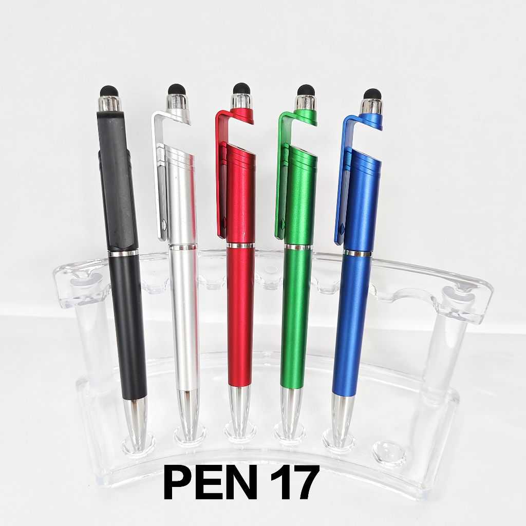 

Pen 17 / Pulpen Plastik / Pulpen Promosi / Ballpoint Stylus / Bisa Custom Logo Tulisan