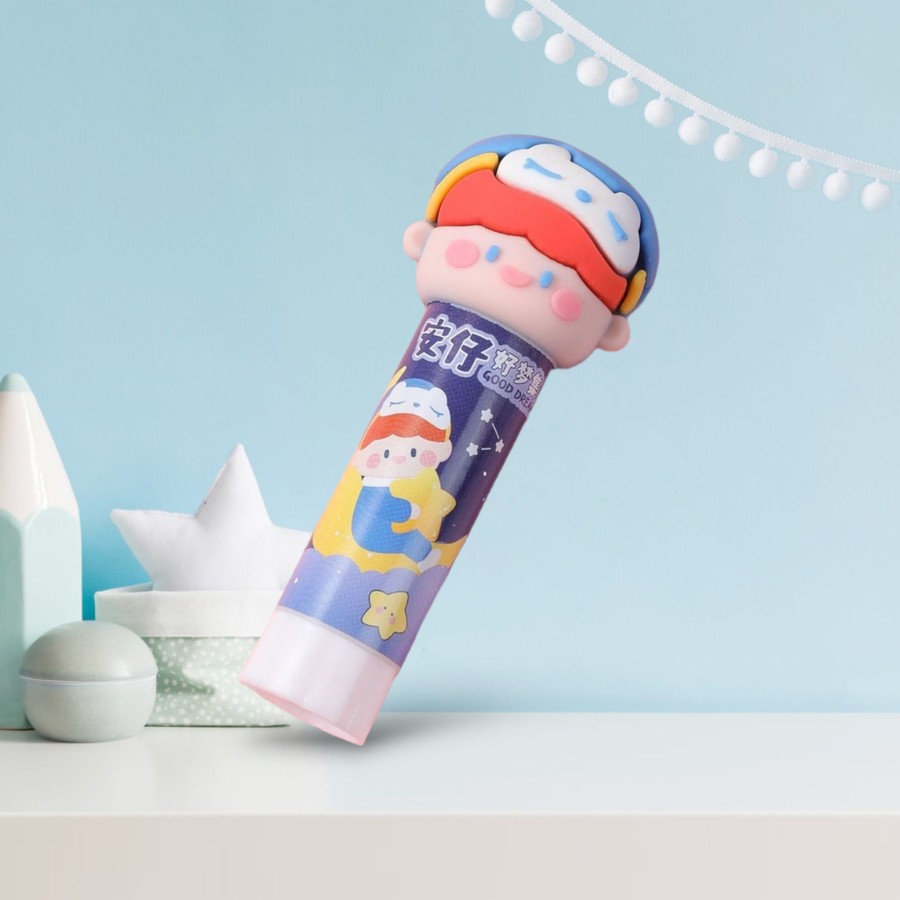 

Glue Stick Lem Kertas Animasi 3D Lucu Perlengkapan Alat Tulis Sekolah dan Kantor - Biru