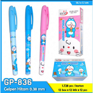 

Pulpen Gel Pen G-8016 D / G-8028 (12 pcs) Tinta Hitam
