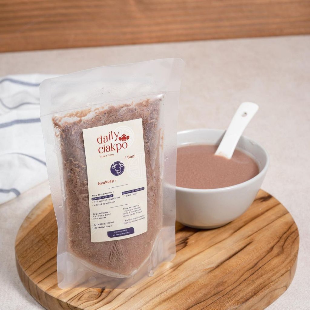 

Sari Pati Sapi / Nyukcep Frozen Pouch 210ml Daily Ciakpo Surabaya