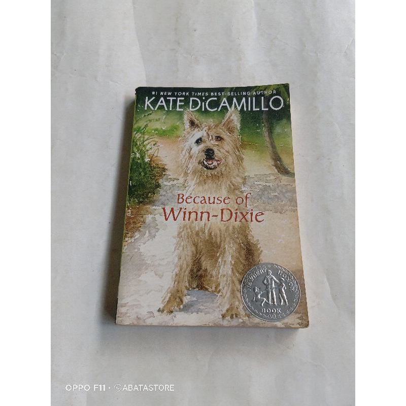 NOVEL INGGRIS BECAUSE OF WINN DIXIE KATE DICAMILLO