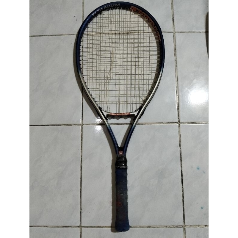 WILSON - Raket Tenis WILSON Titanium PL /preloved raket tenis wilson titanium