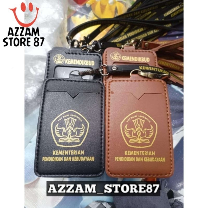 

Tali Lanyard Name Tag Holder ID Card Logo Kementerian Pendidikan Dan Kebudayaan