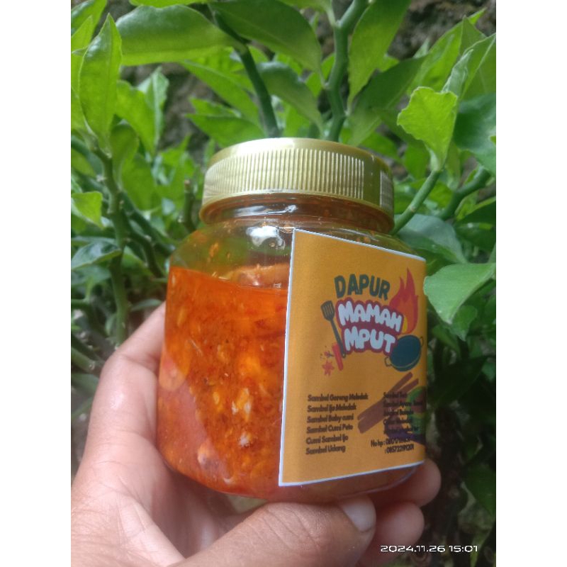 

Sambel Baby Cumi 200ml/300ml