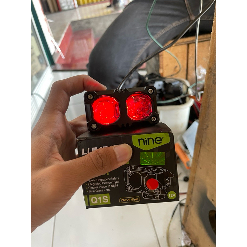 Mini Projie Luminos Q1S 2 mata Demon