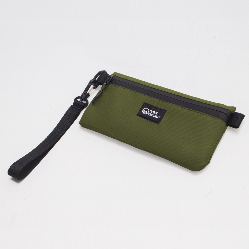 

Open Ending Jarre Pouch Water Proof Tempat Pensil / Pencil Case Sekolah Olive [SO.07]