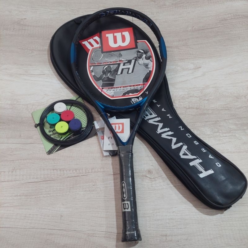 RAKET TENIS WILSON HAMMER 7 CARBON MATRIX SIAP PAKAI