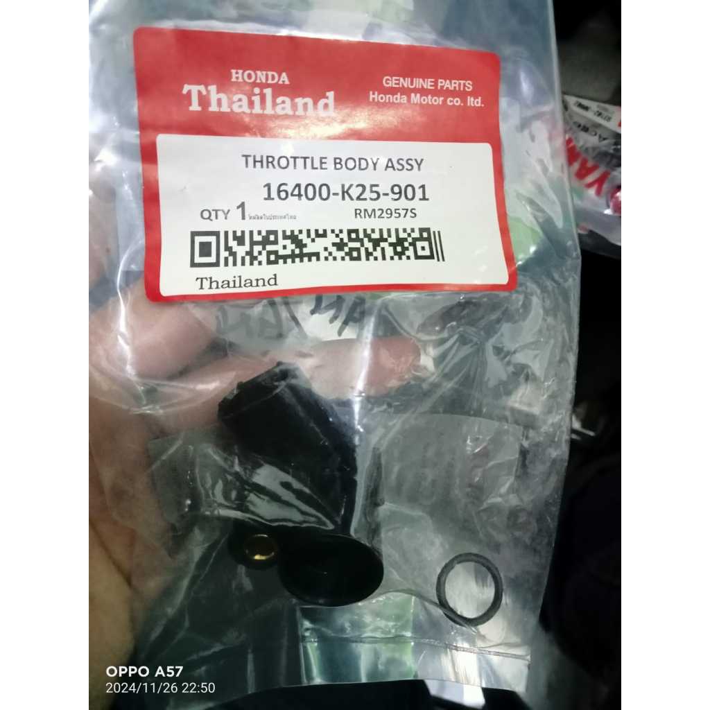 (Thailand) Sensor TPS K25 Honda Beat Scoopy Vario Original Honda Thailand Sensor TPS Beat FI K25 Bea