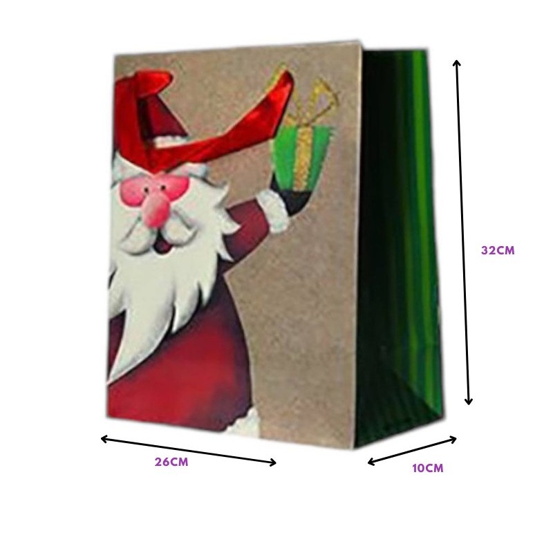 

SP070 - Paper Bag Natal Tas Tenteng Kertas Goodie Bag Hampers Souvenir