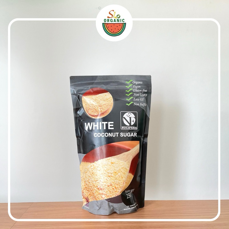 

WHITE COCONUT SUGAR | GULA KELAPA 250GR - NUCIFERA