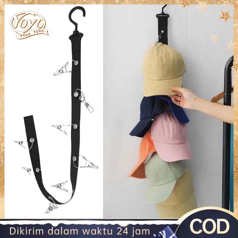 8 Kait Cantolan Topi Dinding Gantungan Topi Dinding Tempel Rak Topi Dinding Tempel Rak Topi Gantung