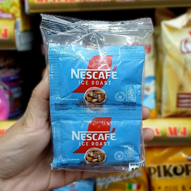 

Nescafe Ice Roast Kopi Instan Americano Bag 10 x 2gr