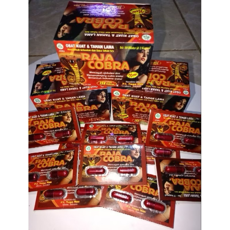 RAJA COBRA kapsul BLISTER 15x dahsyat original