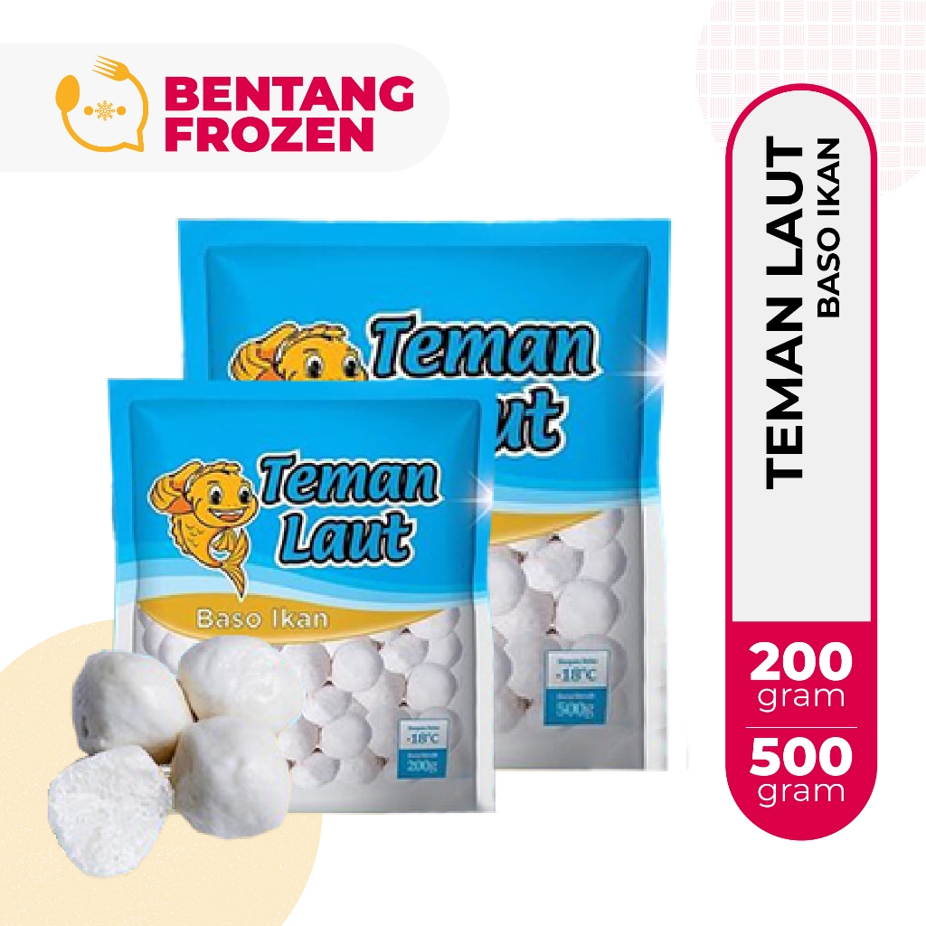 

Teman Laut Bakso Ikan 200gr - 500gr / Baso Ikan