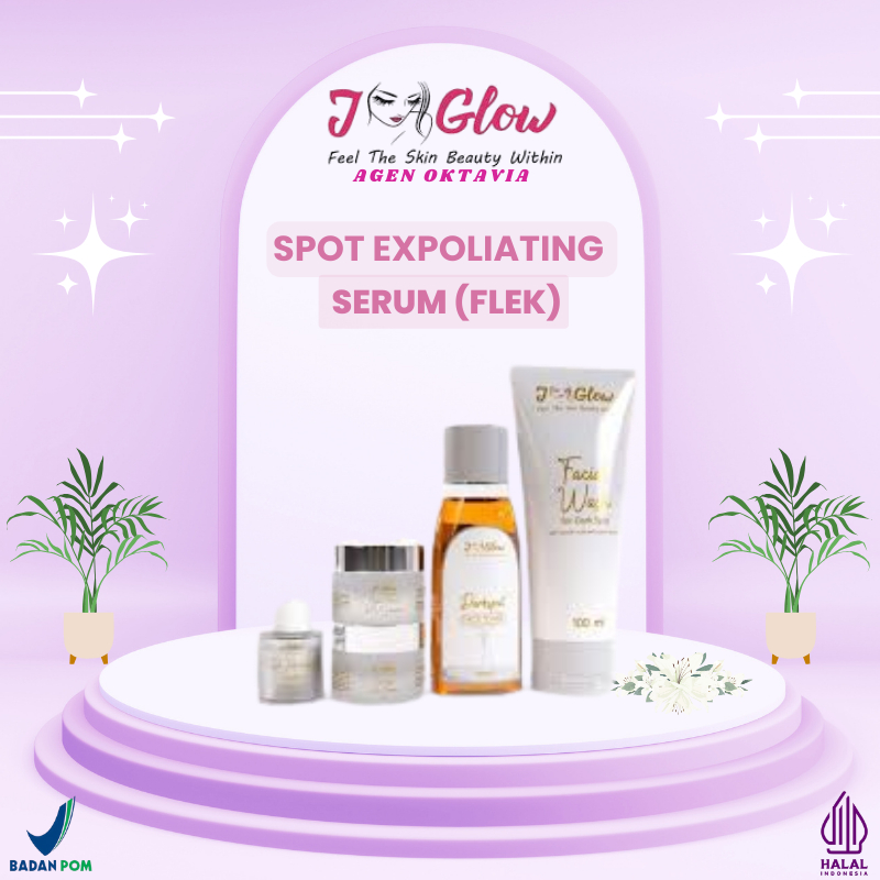 Jglow Spot Exfoliating Serum | Jglow Skincare Spot Exfoliating Serum Perawatan Flek Hitam