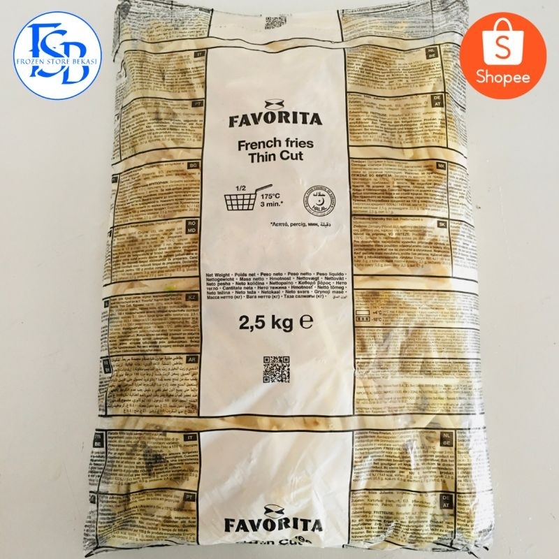 

KENTANG GORENG CAFE & RESTO 2,5KG ( SHOESTRING & CRINKLE CUT )