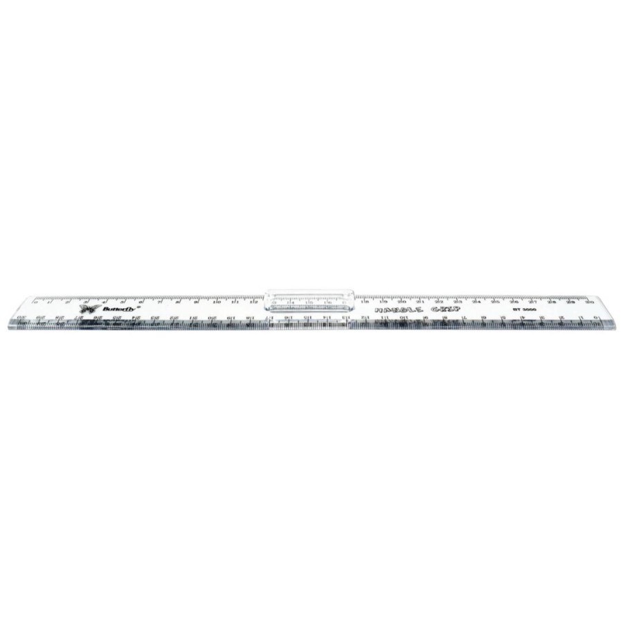 

Penggaris Butterfly Handle Grip 30 CM