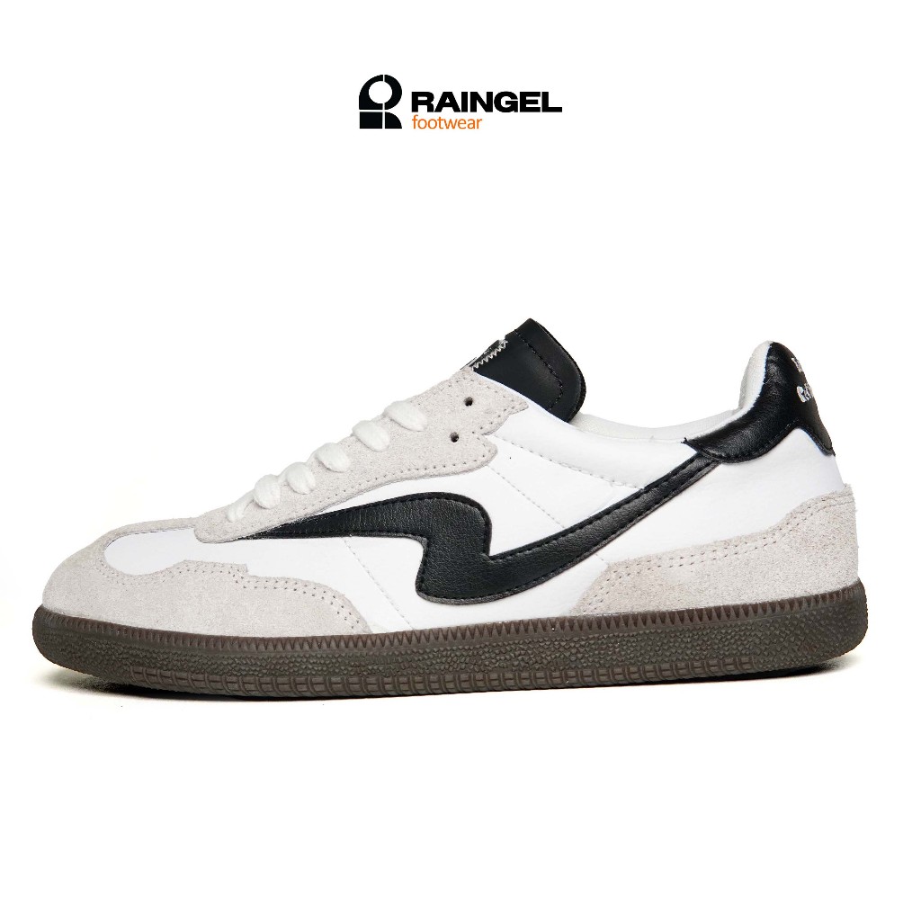 CUCI GUDANG RAINGEL - Sepatu Lokal - FORT - White Black KEKINIAN