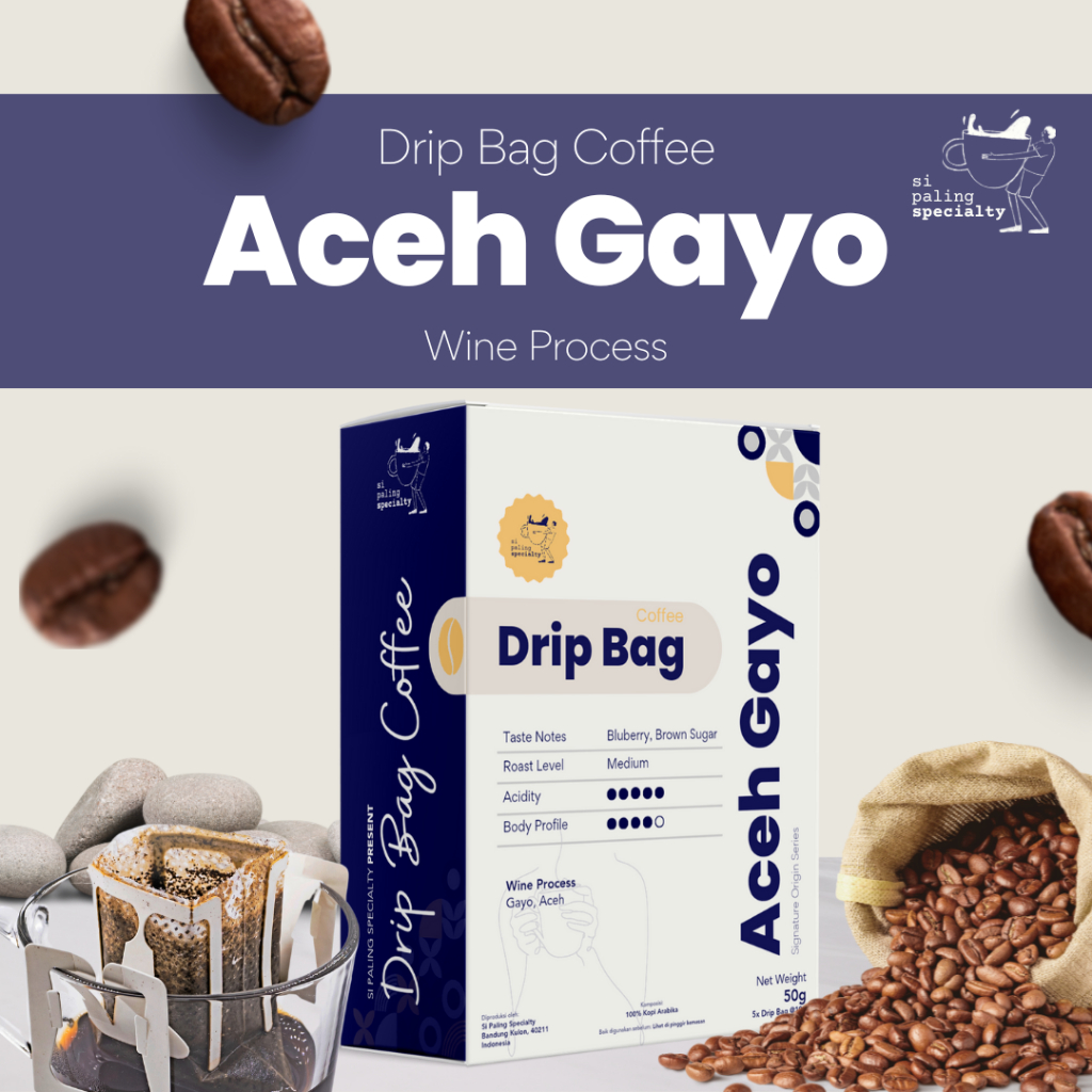 

Kopi Arabika Aceh Gayo - Drip Bag Coffee