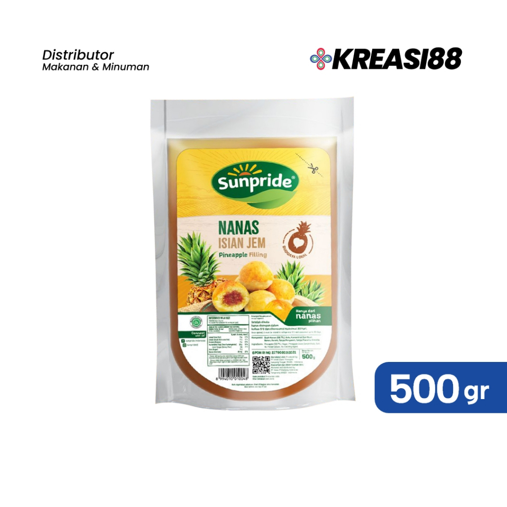 

Selai Nanas Isian Nastar - Sunpride Filling Pinnaple 500gr
