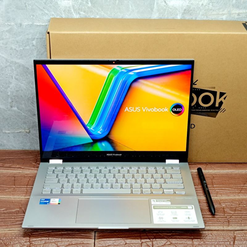 Laptop Asus Vivobook S 14 Flip TP3402VA Intel Core i5-13500H RAM 16GB SSD 512GB OLED GEN13
