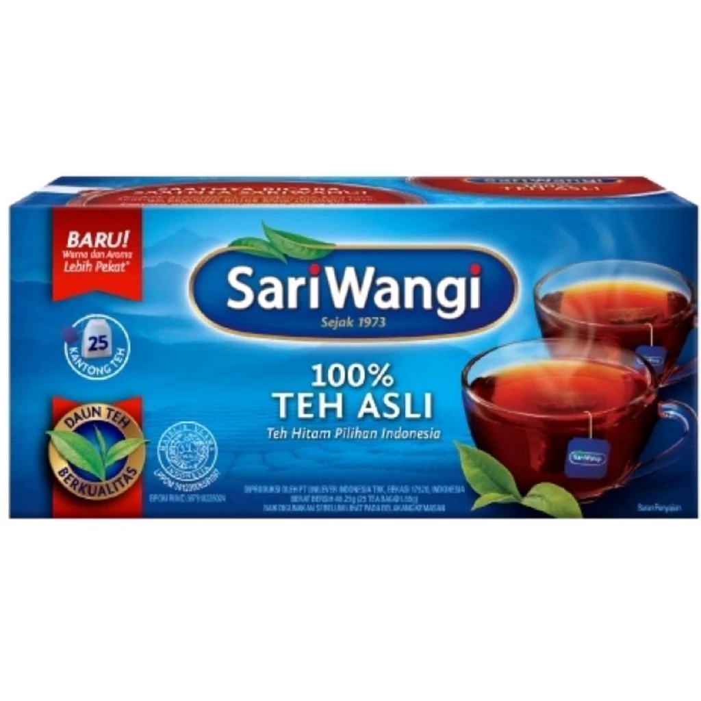 

Teh Celup Sariwangi Isi 25 - Toserba Gadjah - Ekonomis XF 153
