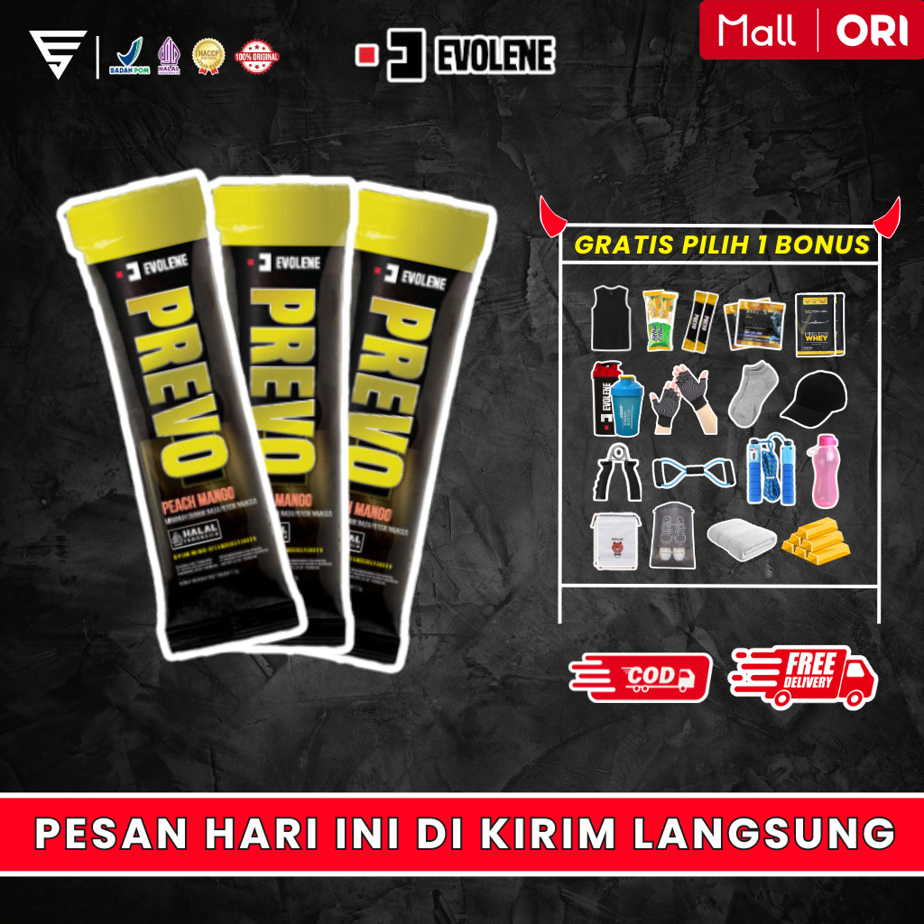 Evolene Prevo Preworkout (7 sachet) (Ecer)