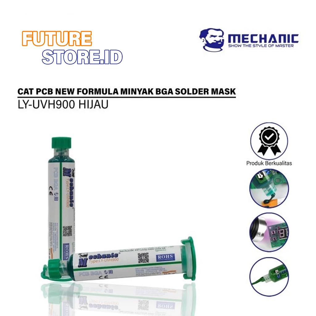 MECHANIC LY-UVH900 CAT PCB 10CC GREEN OIL FOR REPARING BOARD ORIGINAL