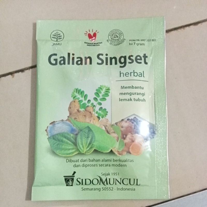 

Galian singset Sidomuncul 1pack isi 10bungkus