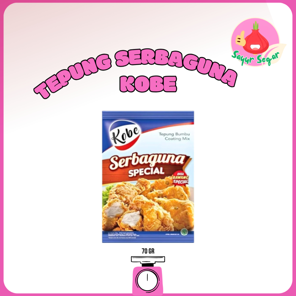

Sayur Segar - Kobe Tepung Bumbu Serbaguna 70 gr / Flour
