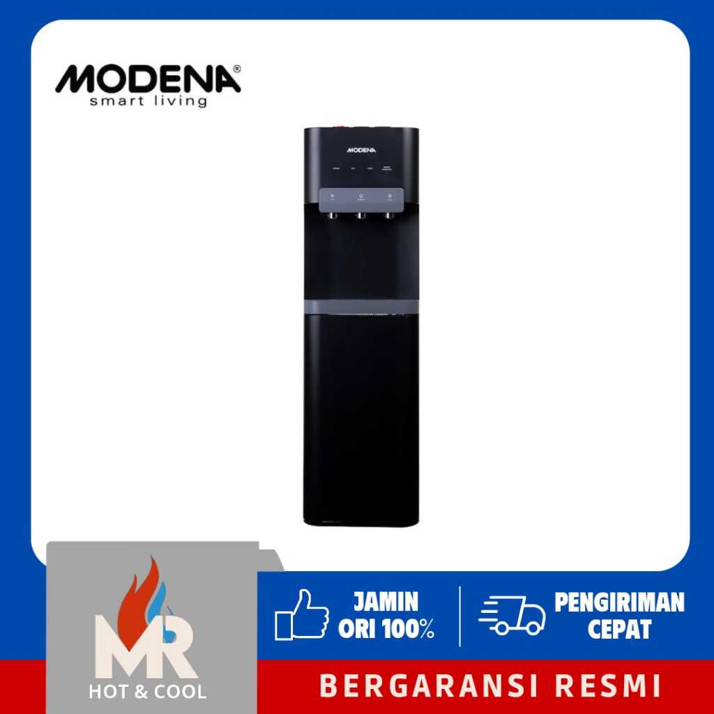 MODENA DD1314BABK Dispenser Air Galon Bawah - Bottom Loading Panas, Dingin, & Normal