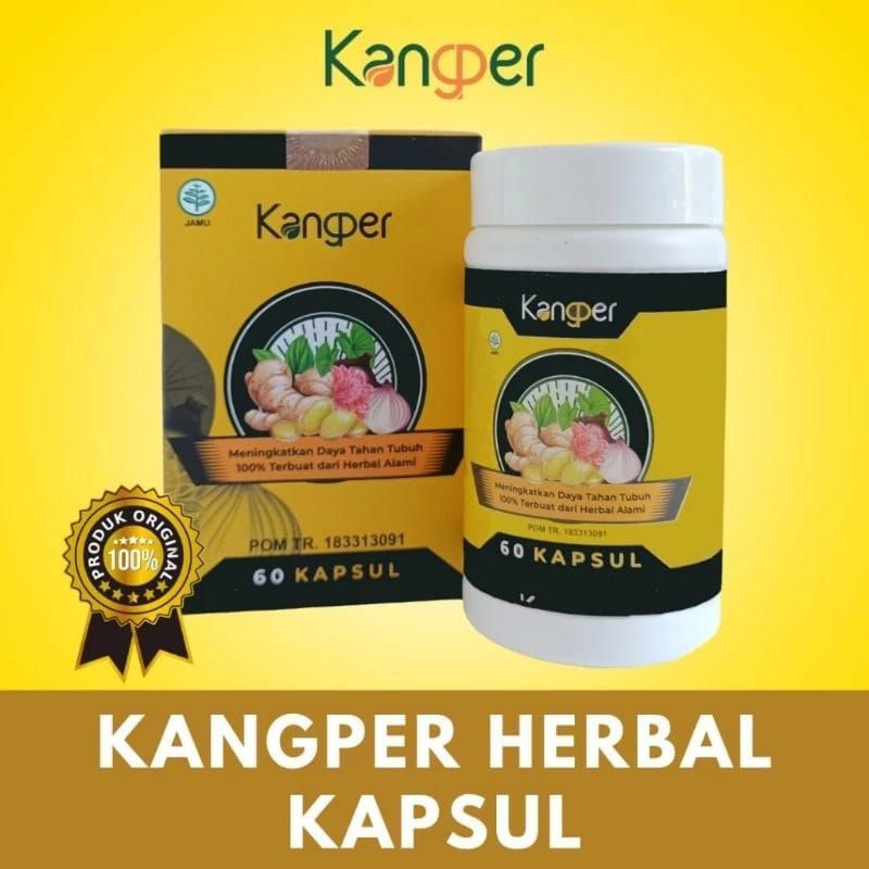 KANGPER KAPSUL HERBAL ATASI TELINGA BERDENGUNG BERDENGING OBAT TELINGA AMPUH BPOM