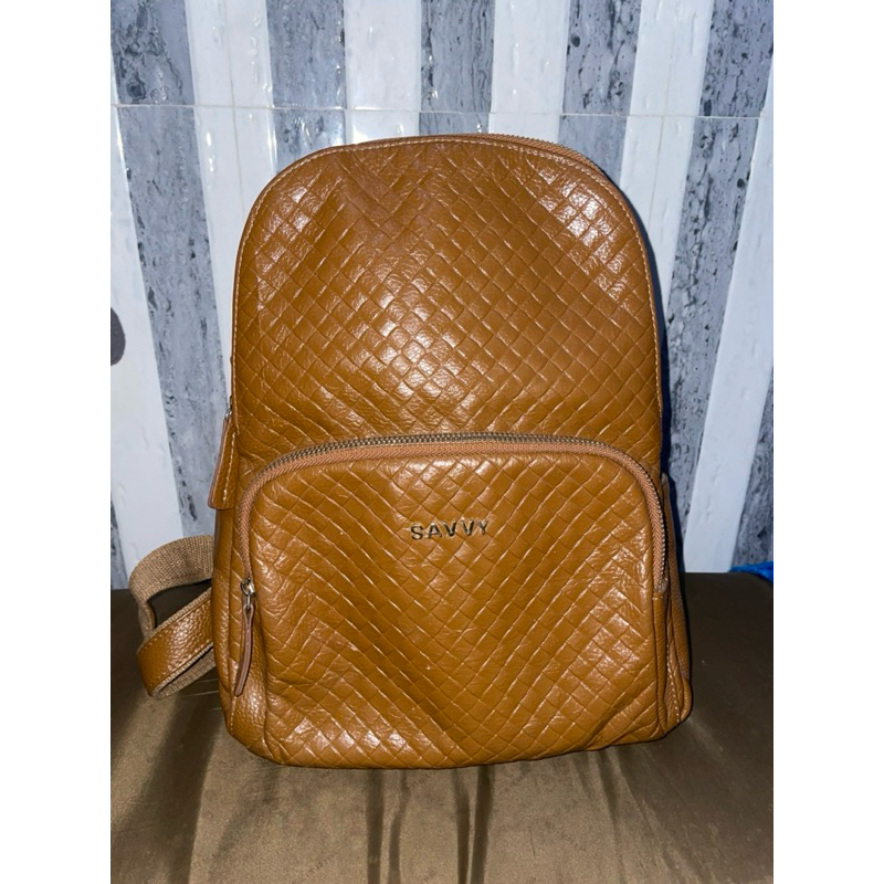 Preloved Tas Ransel / Backpack Savvy S8131