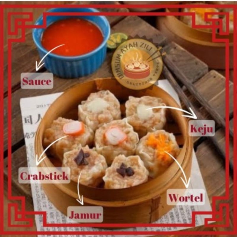 

Dimsum Mini Mix Topping isi 100pcs