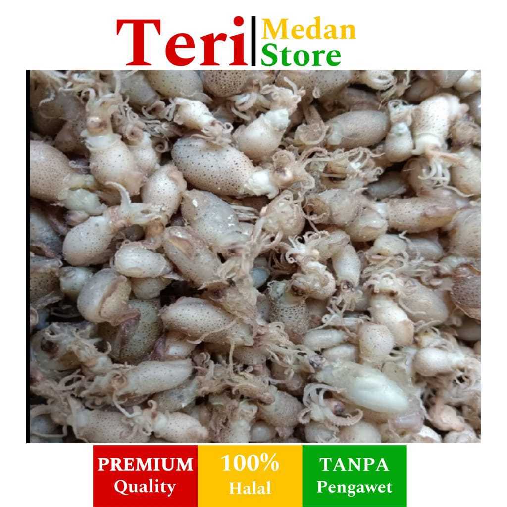 

Baby cumi telur kering kualitas super khas tanjung balai