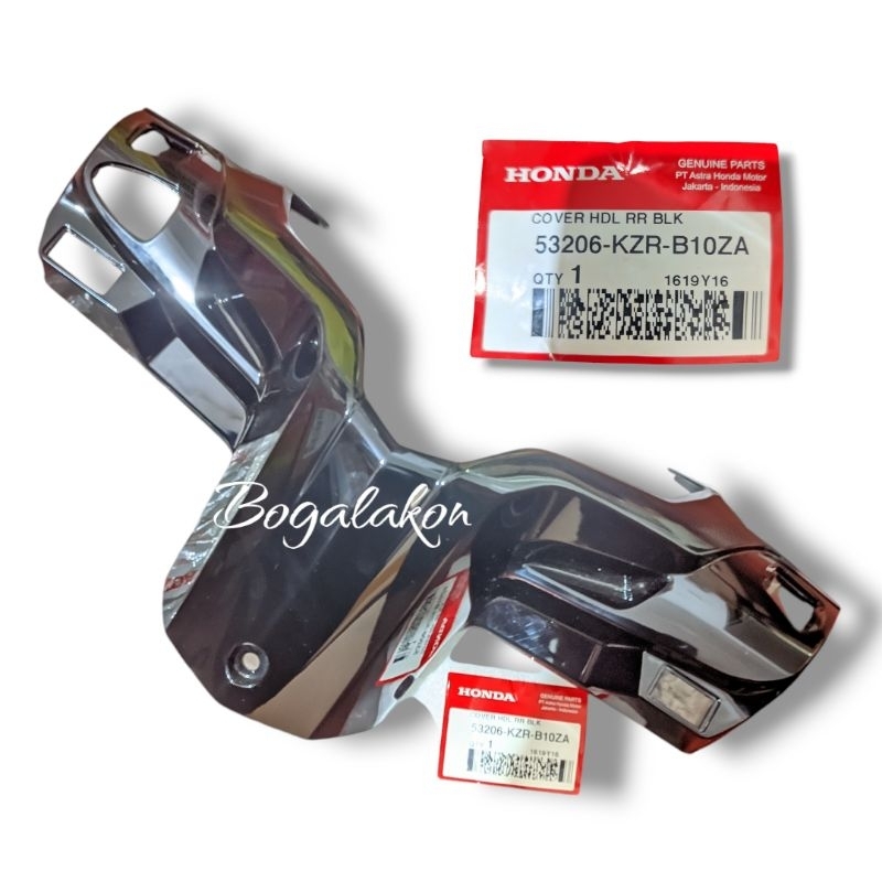 cover batok belakang speedo vario 125 kzr iss idling stop original ahm 53206kzrb10za